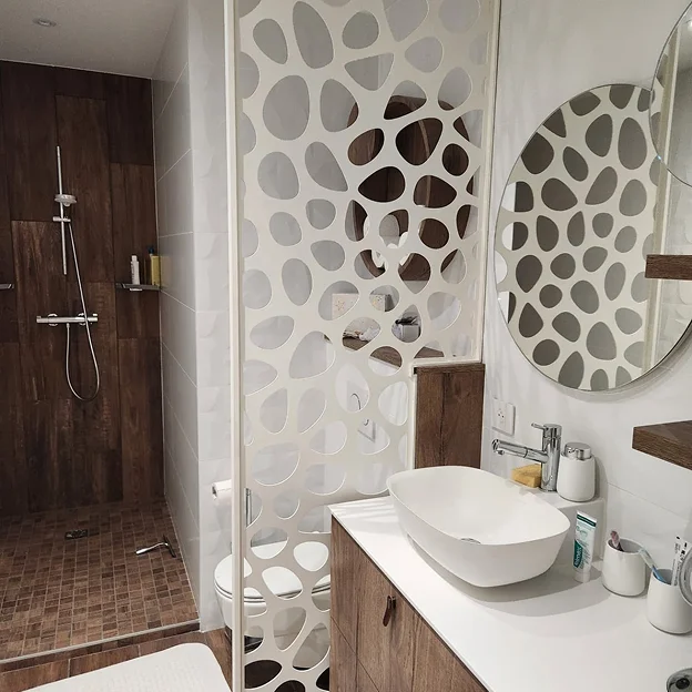 Claustra métallique décoratif sur mesure